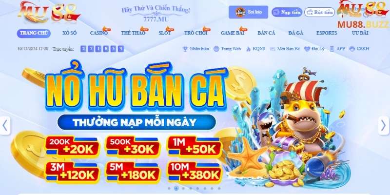 Vì Sao Nên Chọn Bắn Cá Tại MU88?